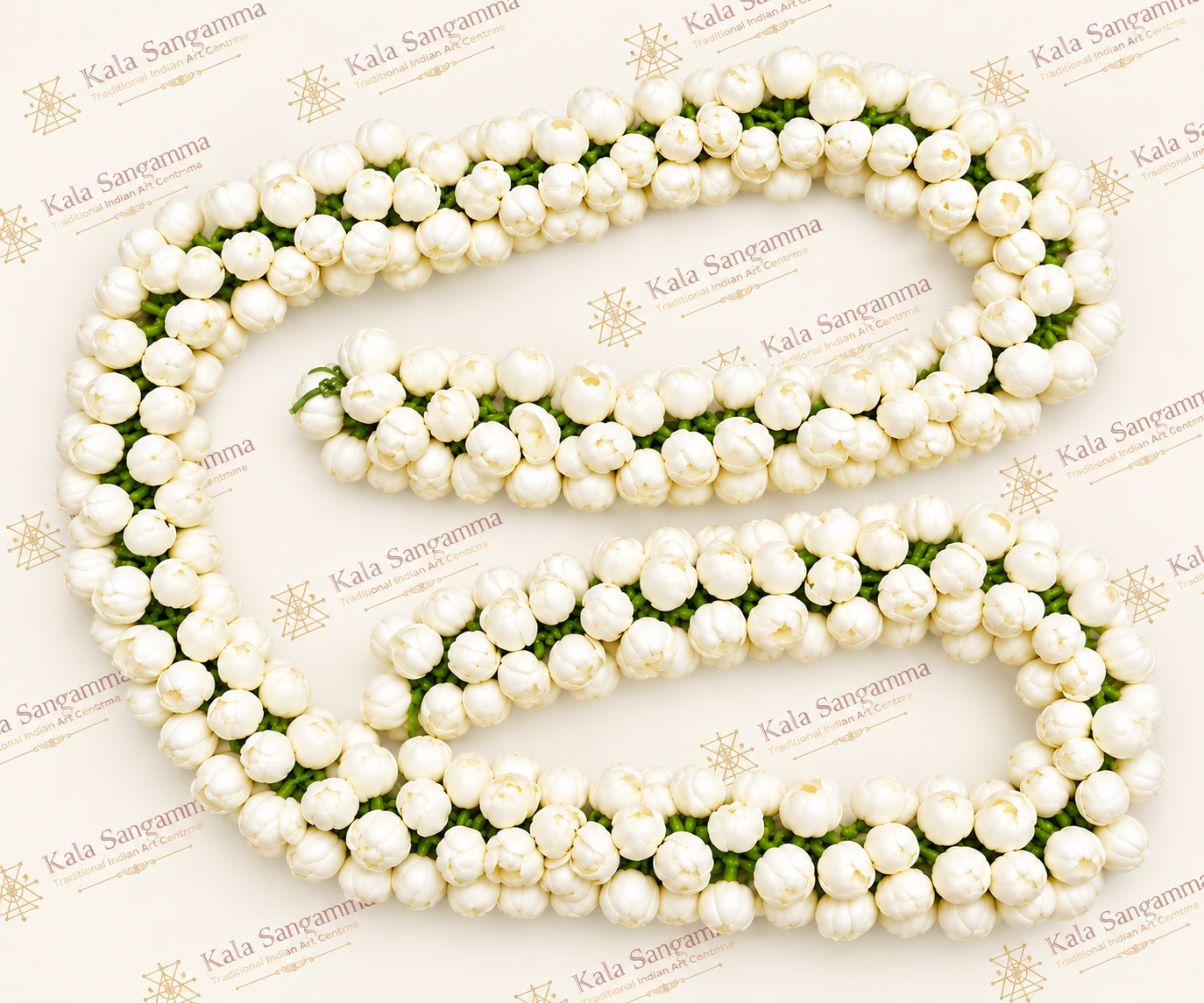 Jasmine Garland with Kala Sangamma Watermark